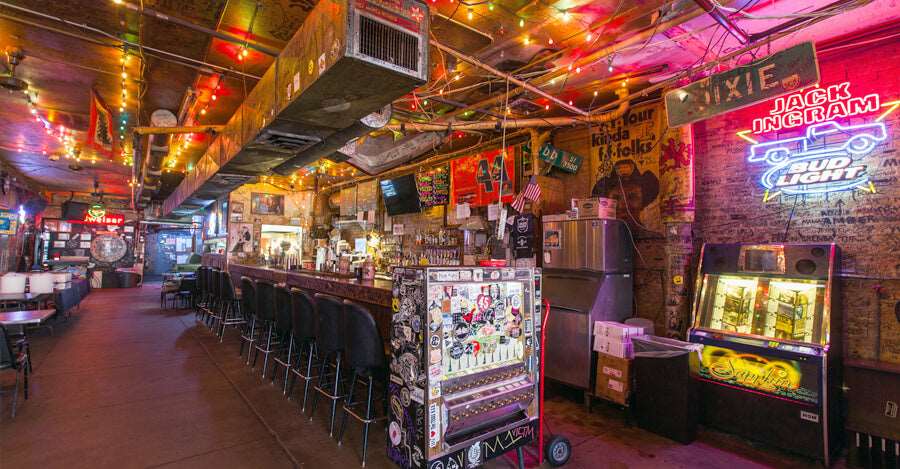Inside Adair's Saloon Dallas Texas