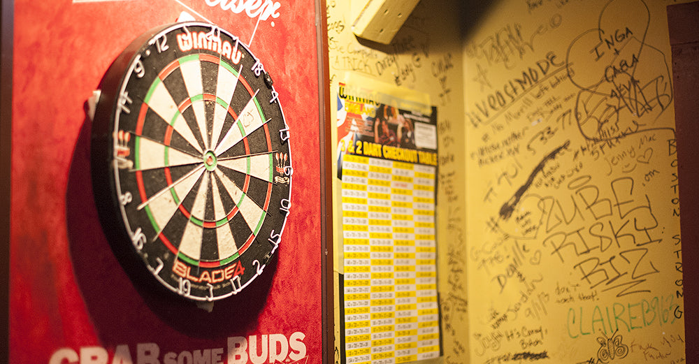 Biddy Early's Boston Mass. darts