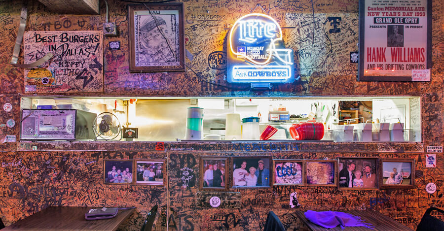 Adair's Saloon kitchen Dallas Texas