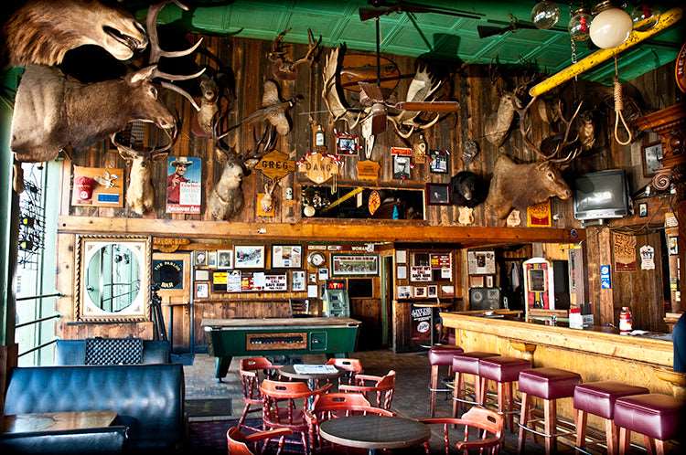Buckhorn Bar Laramie, Wyoming inside