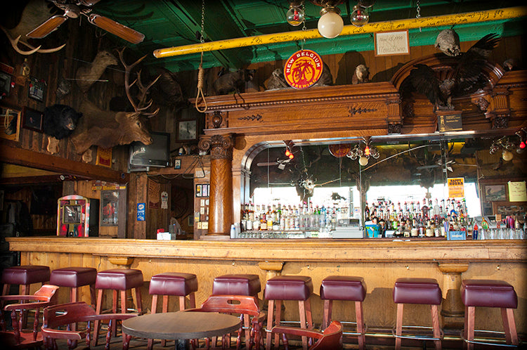 Buckhorn Bar Laramie, Wyoming interior