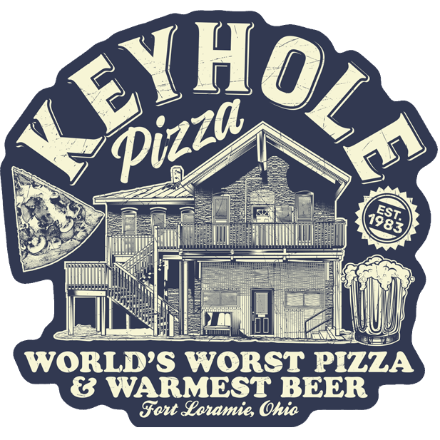 Keyhole pizza