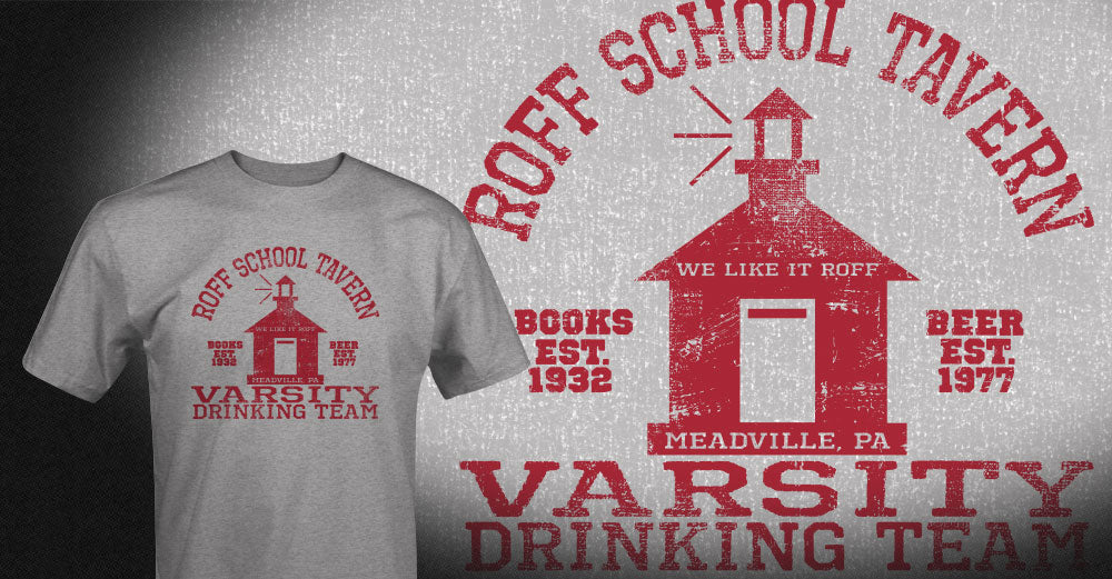 Roff School Tavern Dive Bar Shirt Club