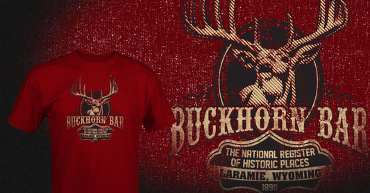 Buckhorn Bar Laramie, Wyoming T-Shirt