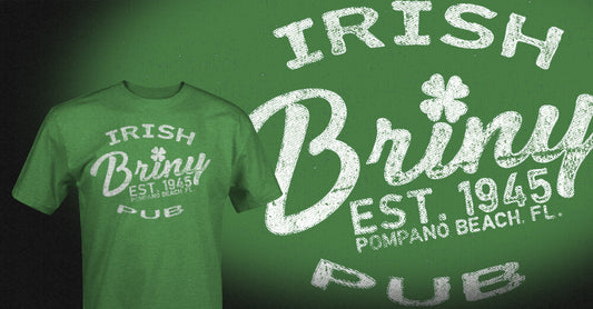 Briny Irish Pub Pompano Beach, FL. T-Shirt